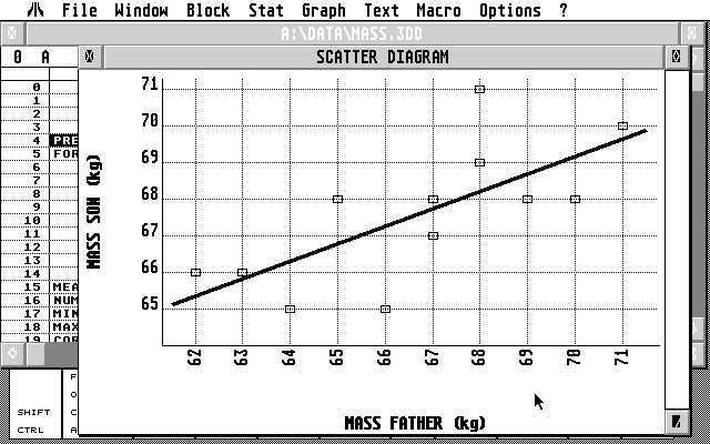 3D Calc atari screenshot